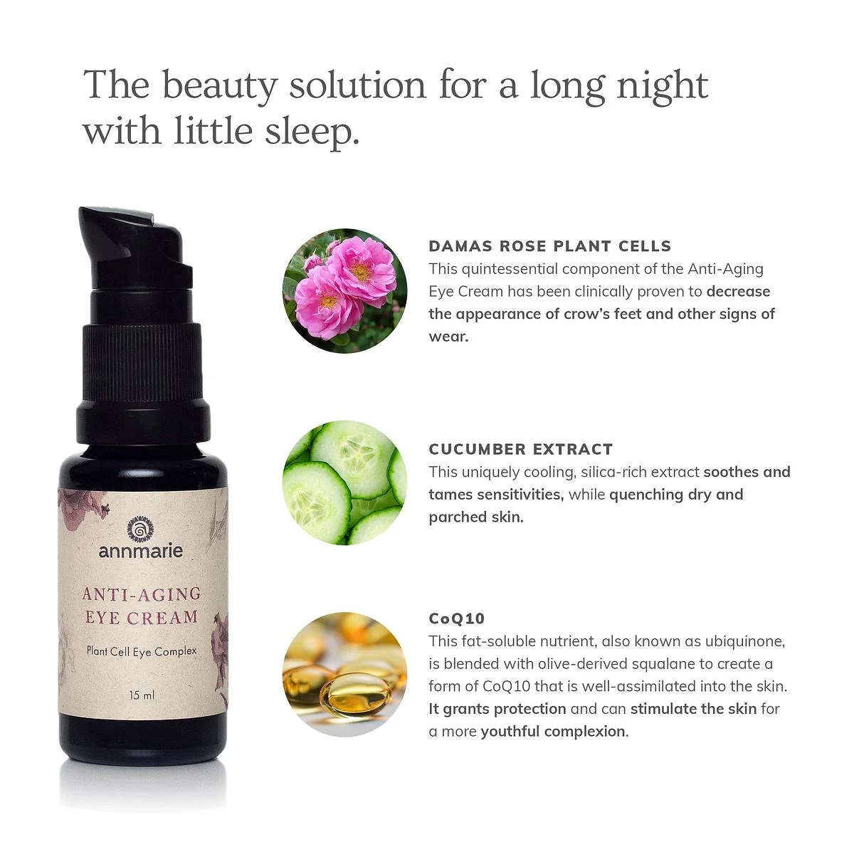 Annmarie Skin Care Anti-Aging Eye Cream (15ml) - Image 5