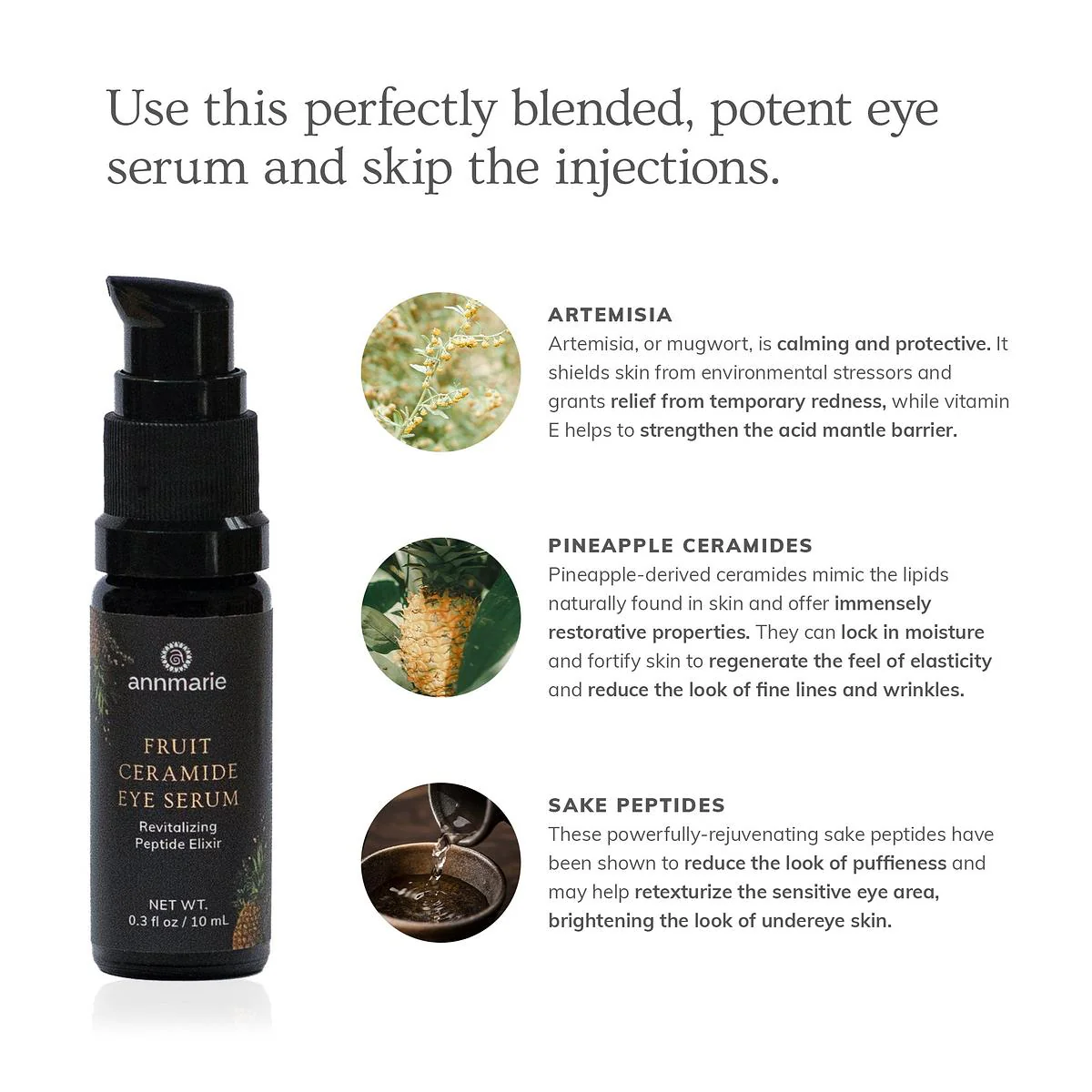 Annmarie Skin Care Fruit Ceramide Eye Serum (10ml) - Image 4