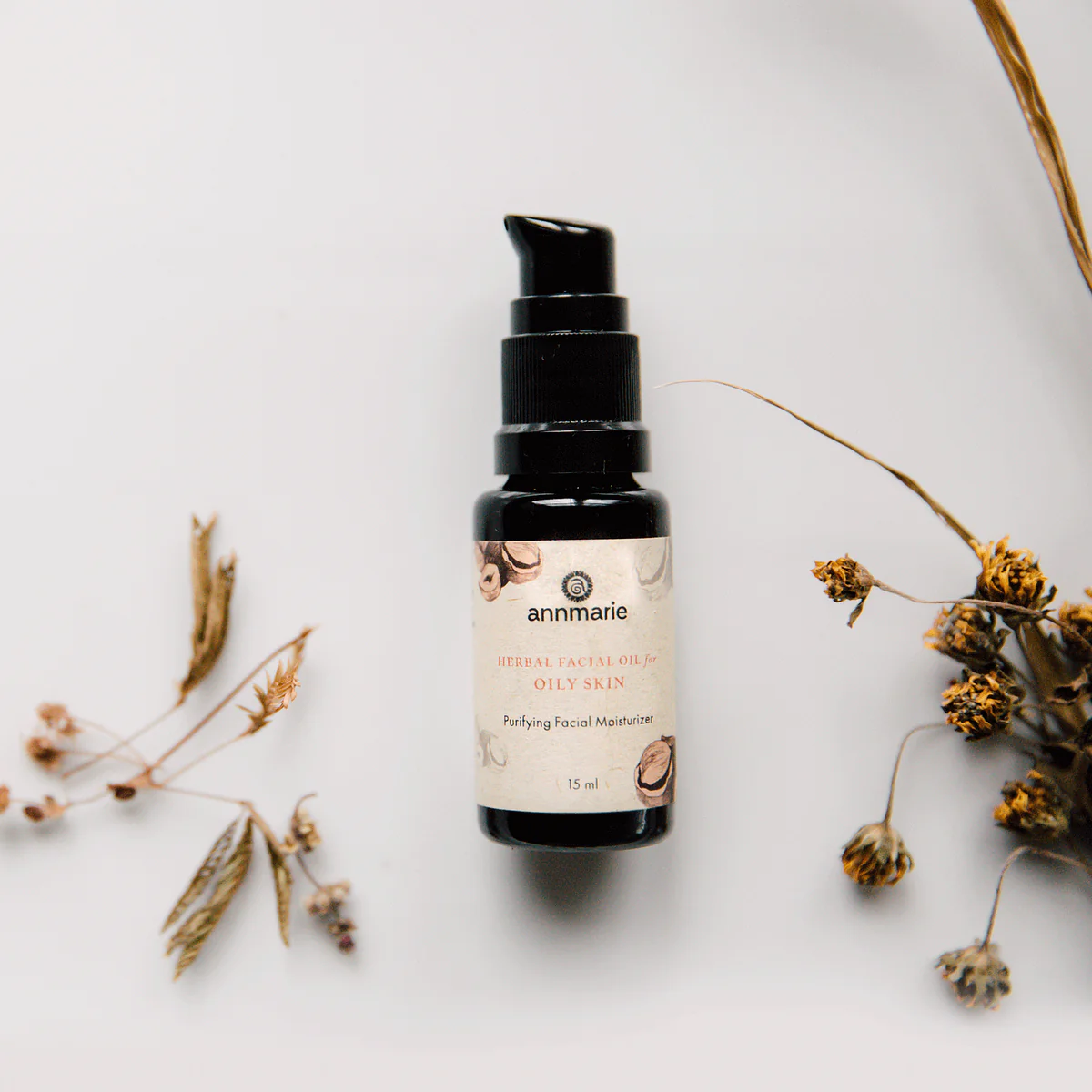 Annmarie Skin Care Herbal Facial Oil for Oily Skin (15ml) - Image 3