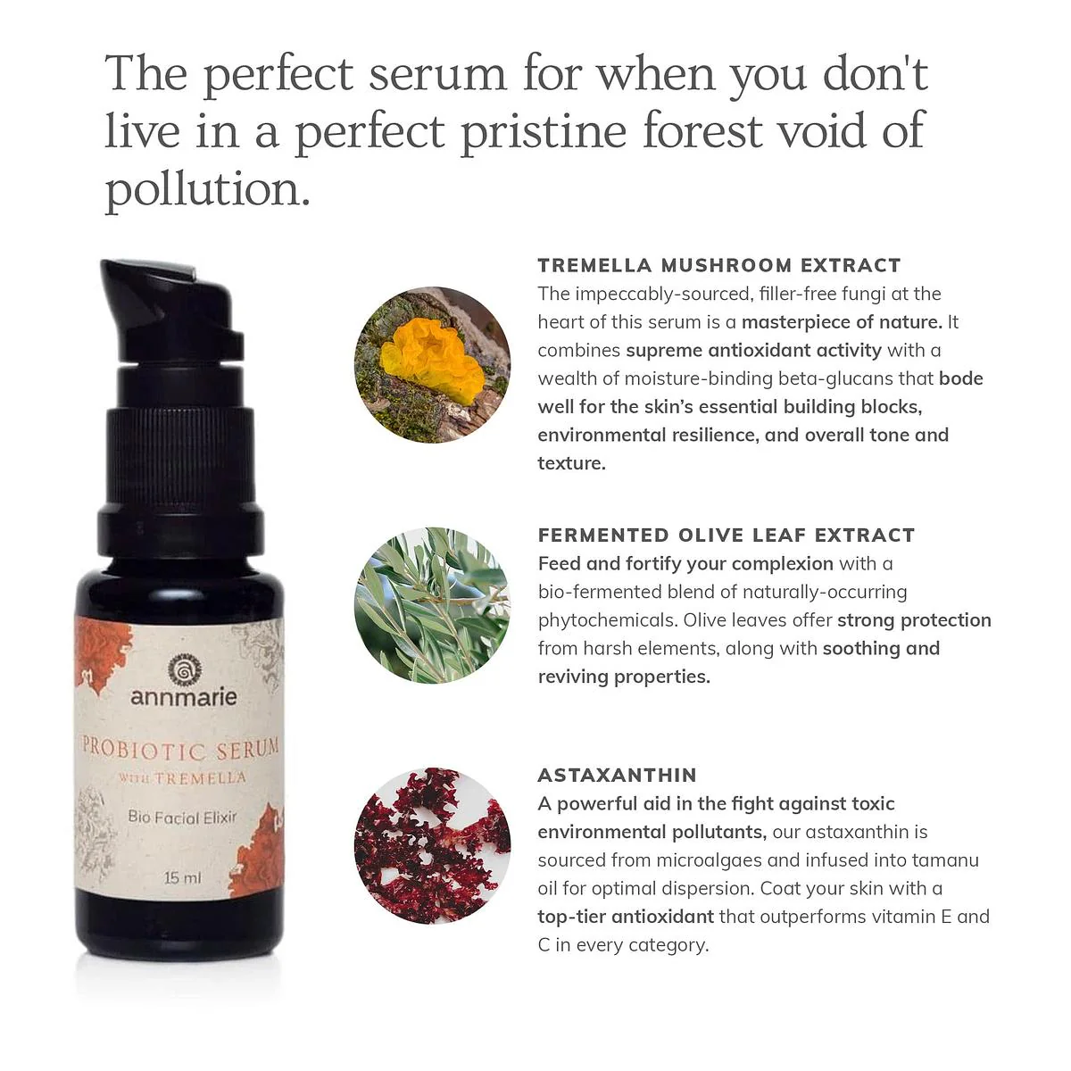 Annmarie Skin Care Probiotic Serum With Tremella - Bio Facial Elixir (15ml) - Image 6