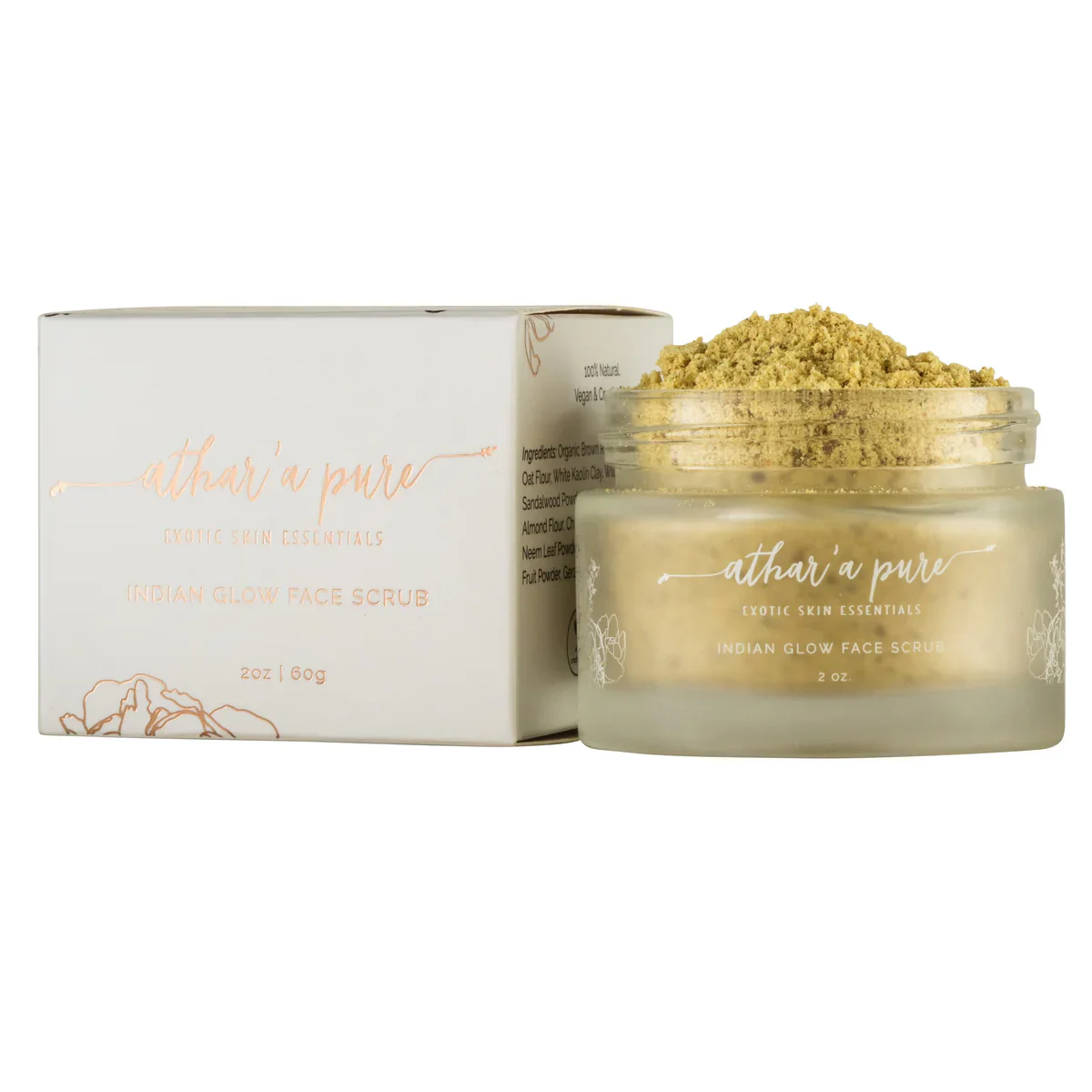 Athar'a Pure Indian Glow Face Scrub - Image 3