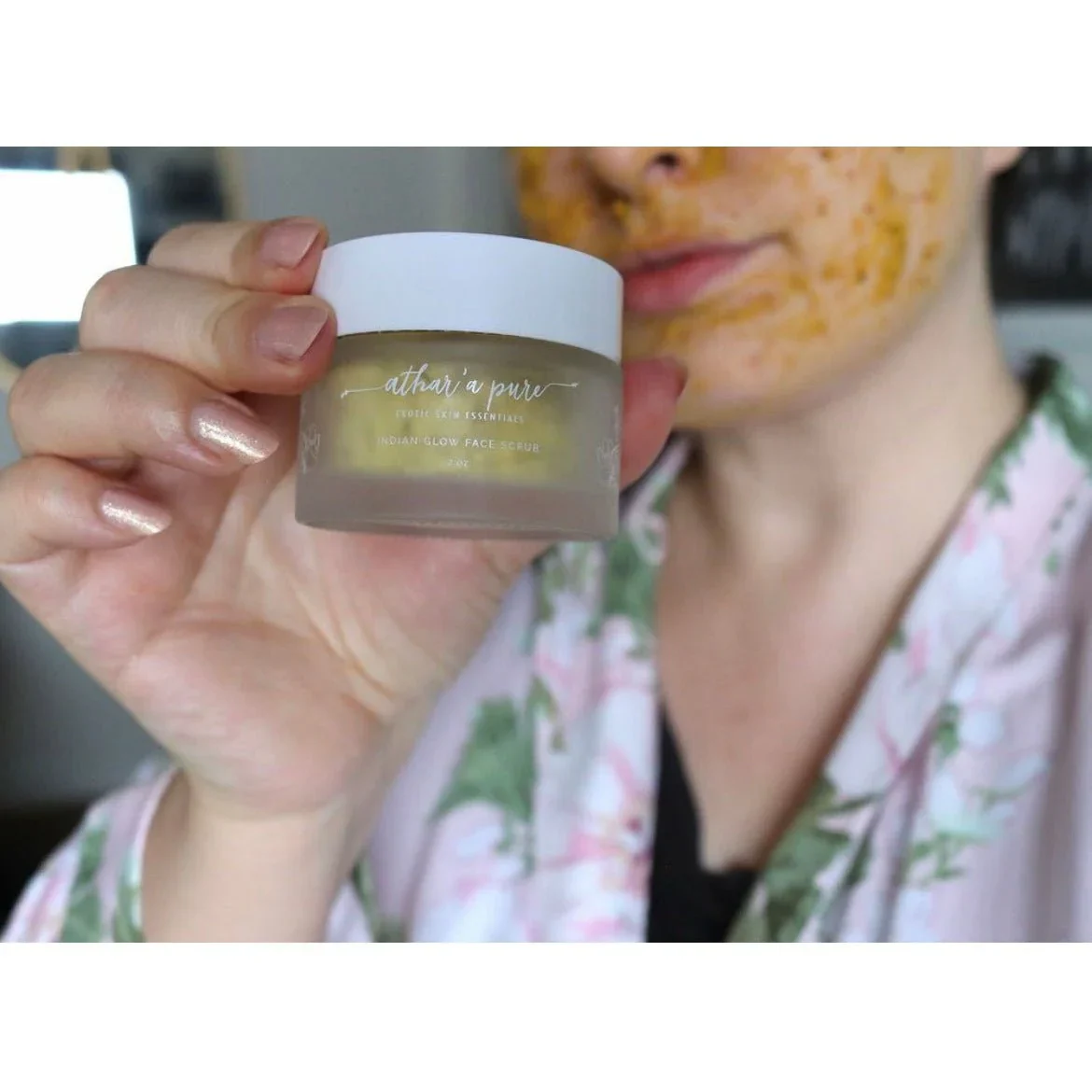 Athar'a Pure Indian Glow Face Scrub - Image 6