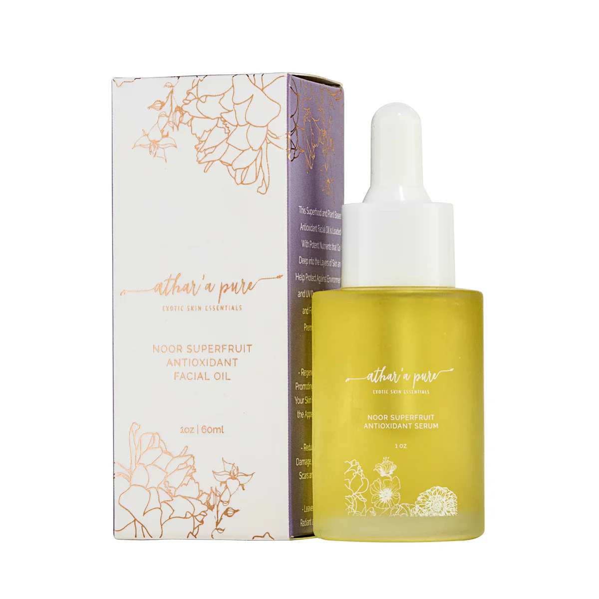Athar'a Pure Noor Superfruit Antioxidant Facial Serum - Image 3