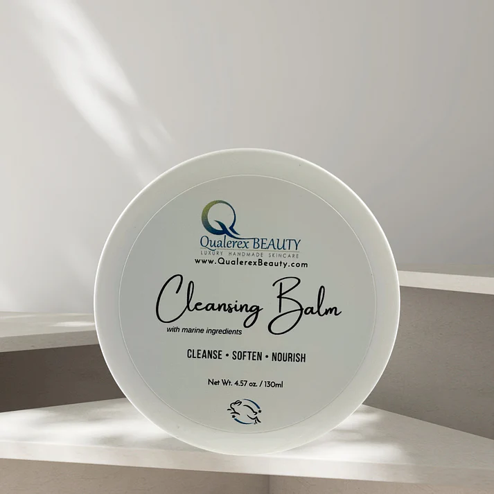 Qualerex Beauty Cleansing Balm with Marine Ingredients • Melts Away Makeup & Skin Impurities • Clear Congested Pores - Image 2