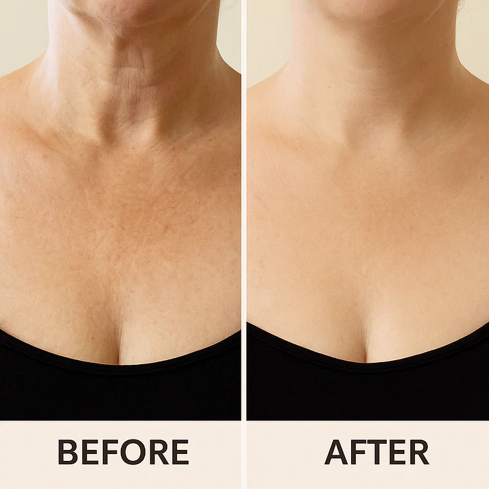 Qualerex Beauty Neck & Décolletage Ceramide Cream for Mature & Menopausal Skin – Firming, Nourishing Botanical Formula - Image 4