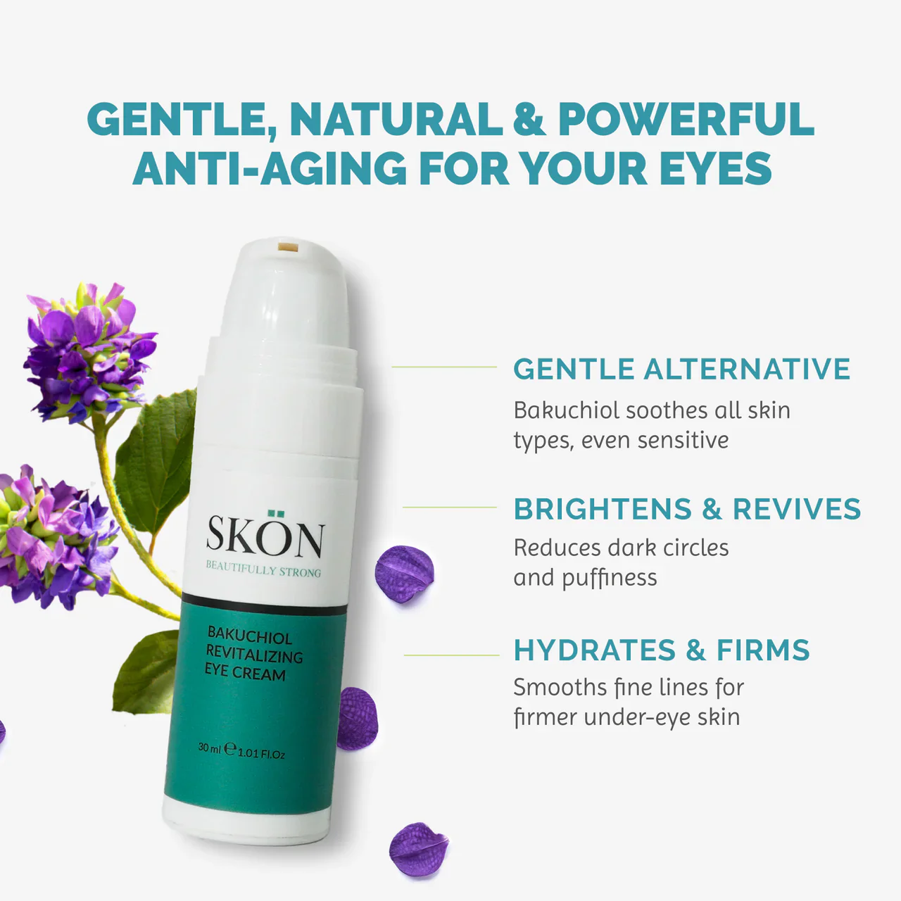 Skon Bakuchiol Revitalizing Eye Cream - Image 3