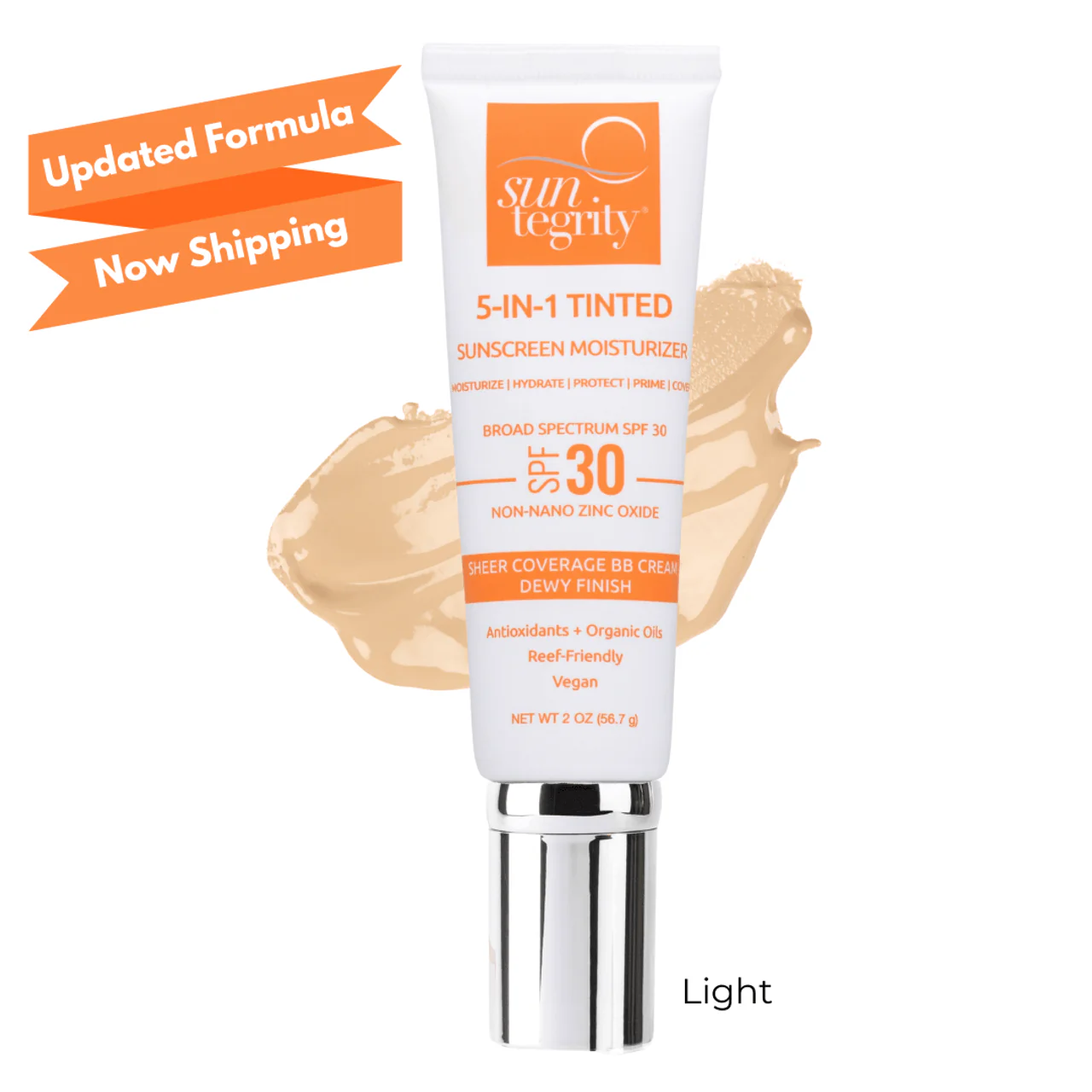 Suntegrity 5-IN-1 Tinted Sunscreen Moisturizer - Broad Spectrum SPF 30 - Image 5