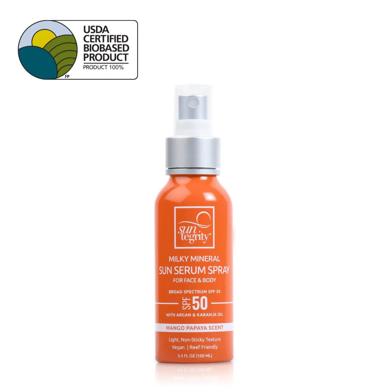 Suntegrity Milky Mineral Sun Serum Spray, Broad Spectrum SPF 50 - Image 4