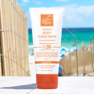 Suntegrity UNSCENTED Mineral Body Sunscreen, Broad Spectrum SPF 30 - Image 10