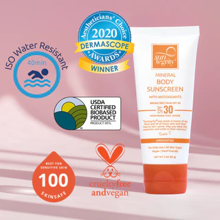 Suntegrity UNSCENTED Mineral Body Sunscreen, Broad Spectrum SPF 30 - Image 4